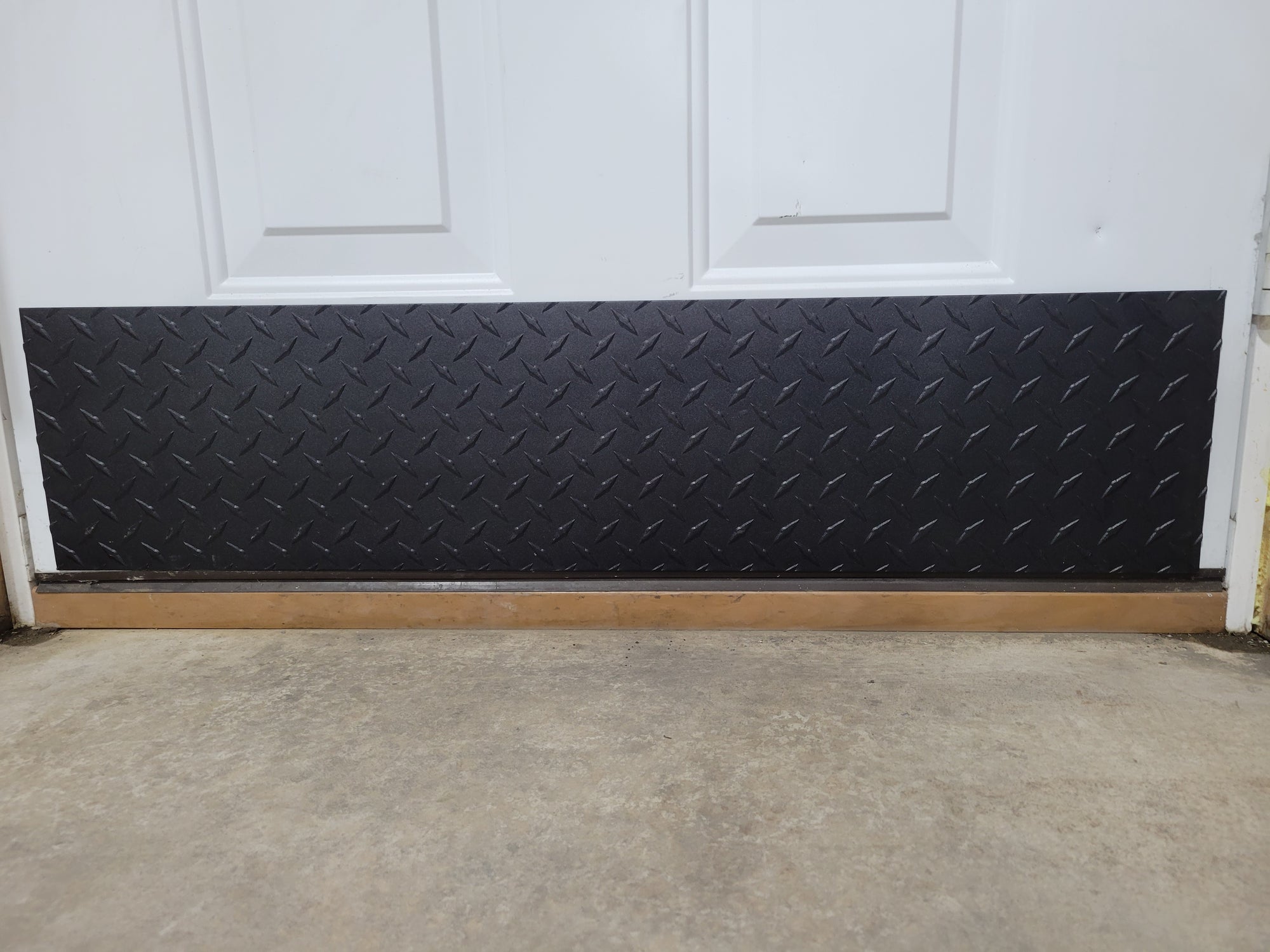 Kick Plate 10 Inch Custom Door Kick Plates | Diamond Plate | Tread-Ware