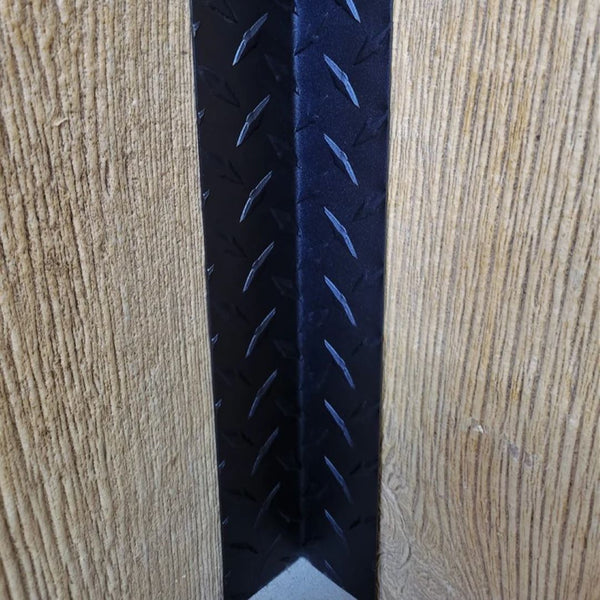 thumbnail image 2 of Size Metal 8ft Aluminum Diamond Plate Inside Corner Guard – 1.5x1.5x96 Inches, 0.063 Thick 2 of 4